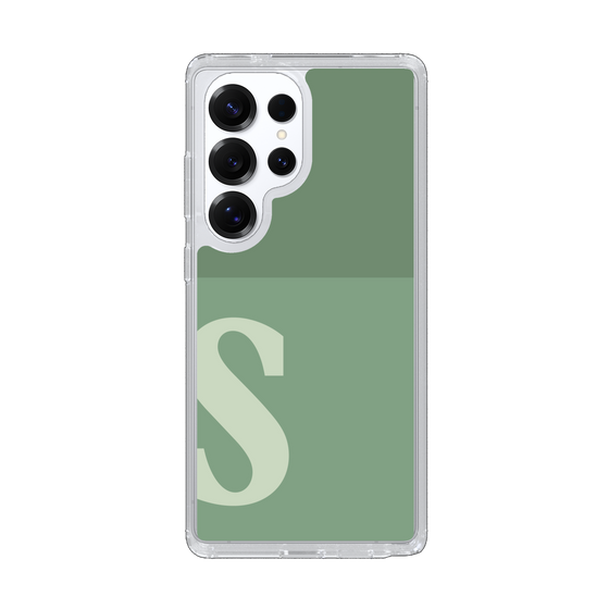 Slim Protection Case［ Original - initial two tone - S green ］