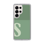 Slim Protection Case［ Original - initial two tone - S green ］