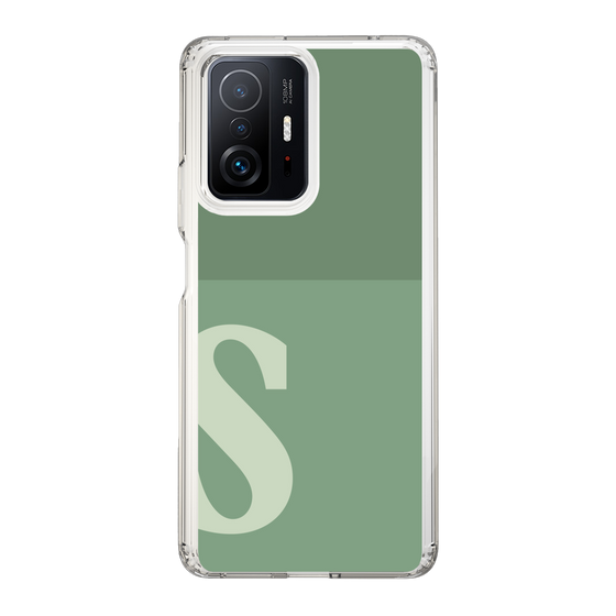 Slim Protection Case［ Original - initial two tone - S green ］