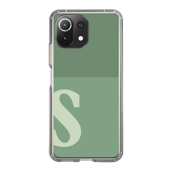 Slim Protection Case［ Original - initial two tone - S green ］