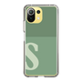 Slim Protection Case［ Original - initial two tone - S green ］