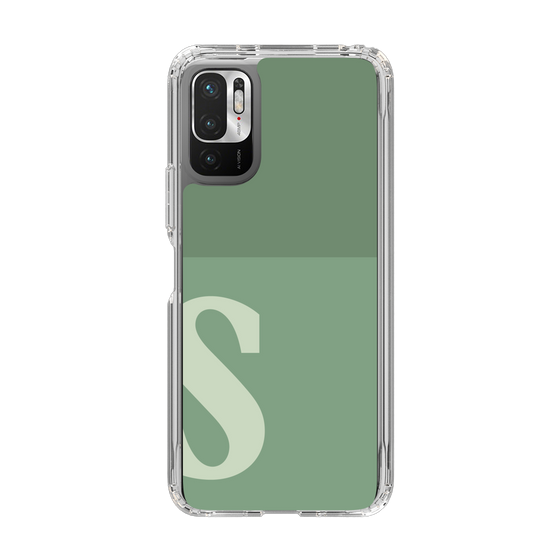 Slim Protection Case［ Original - initial two tone - S green ］