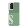 Slim Protection Case［ Original - initial two tone - S green ］