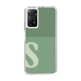 Slim Protection Case［ Original - initial two tone - S green ］