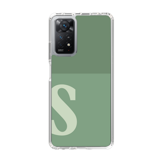 Slim Protection Case［ Original - initial two tone - S green ］