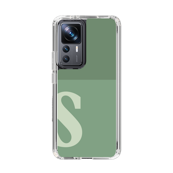 Slim Protection Case［ Original - initial two tone - S green ］