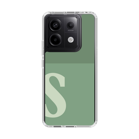 Slim Protection Case［ Original - initial two tone - S green ］