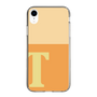 Slim Protection Case［ Original - initial two tone - T orange ］