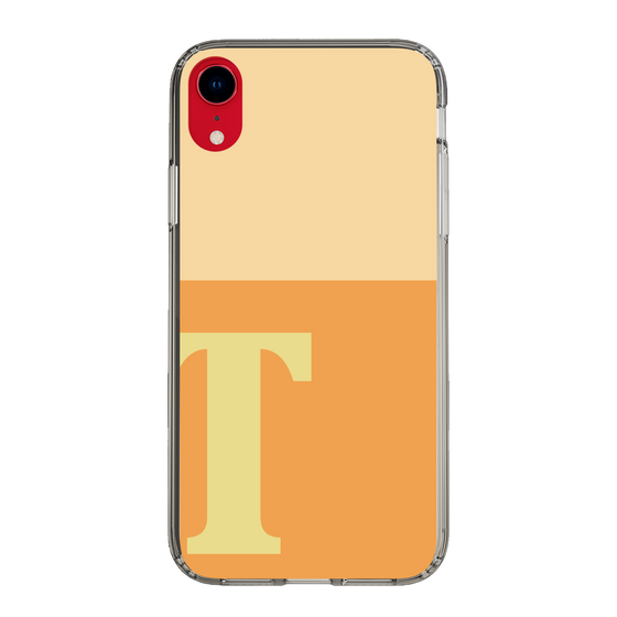 Slim Protection Case［ Original - initial two tone - T orange ］