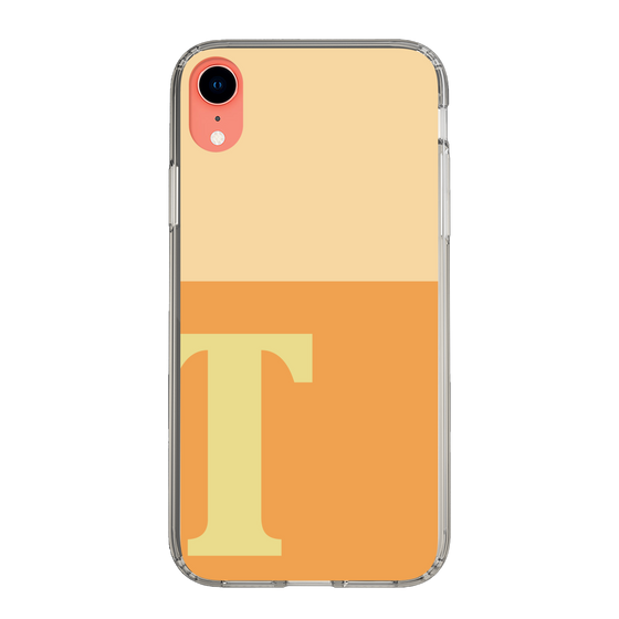 Slim Protection Case［ Original - initial two tone - T orange ］
