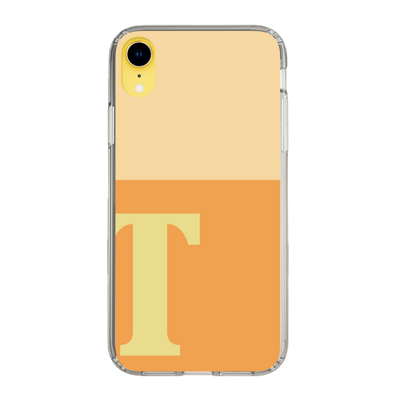 Slim Protection Case［ Original - initial two tone - T orange ］