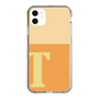 Slim Protection Case［ Original - initial two tone - T orange ］
