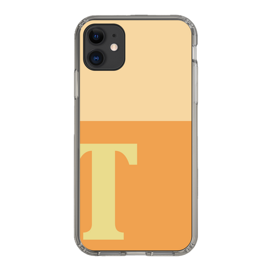Slim Protection Case［ Original - initial two tone - T orange ］