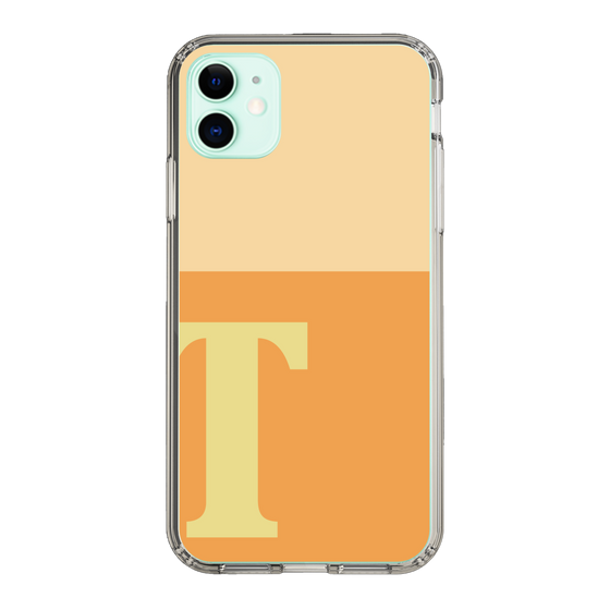Slim Protection Case［ Original - initial two tone - T orange ］