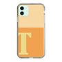 Slim Protection Case［ Original - initial two tone - T orange ］
