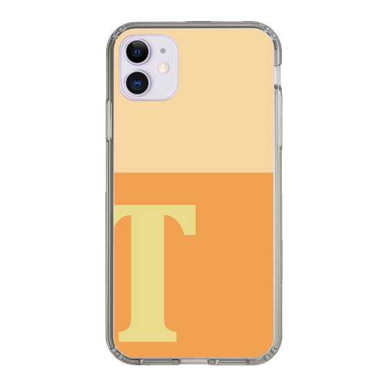 Slim Protection Case［ Original - initial two tone - T orange ］
