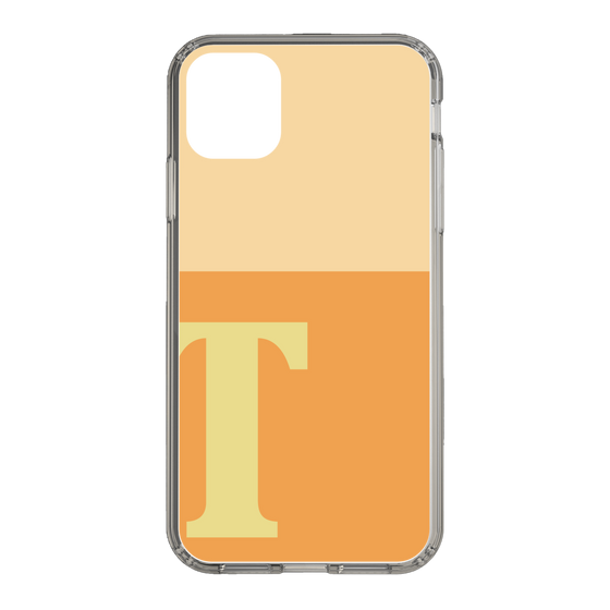 Slim Protection Case［ Original - initial two tone - T orange ］