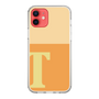 Slim Protection Case［ Original - initial two tone - T orange ］