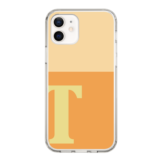 Slim Protection Case［ Original - initial two tone - T orange ］