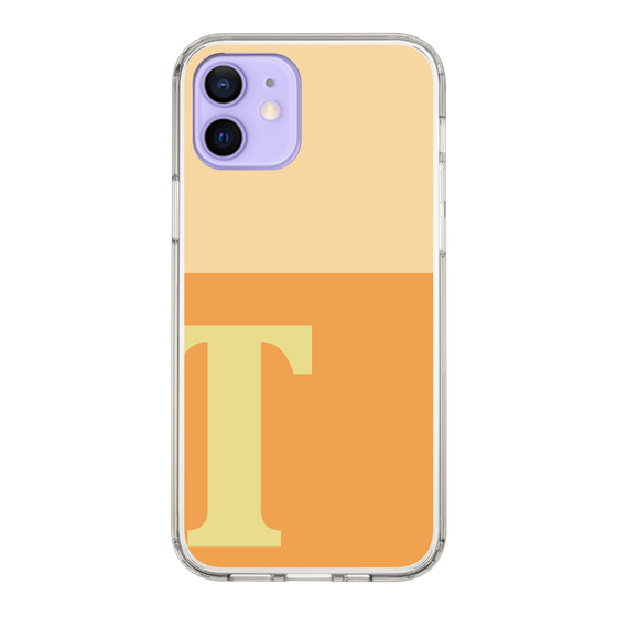 Slim Protection Case［ Original - initial two tone - T orange ］