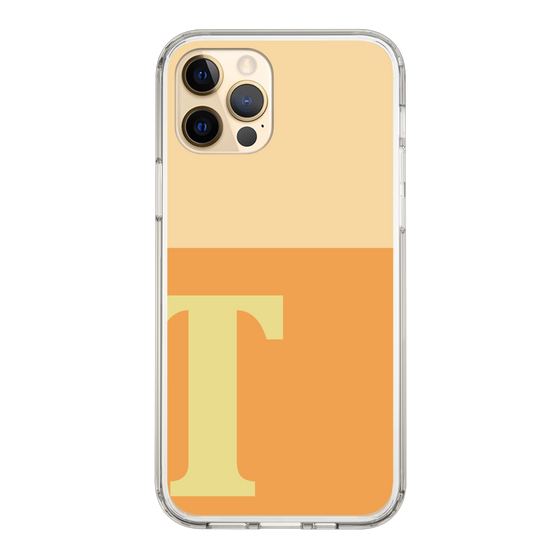 Slim Protection Case［ Original - initial two tone - T orange ］