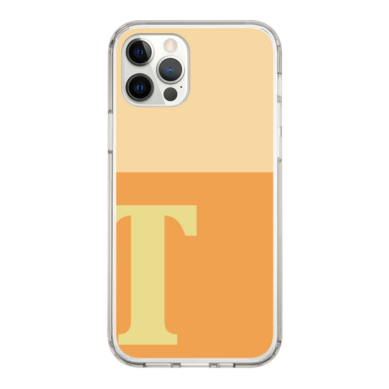 Slim Protection Case［ Original - initial two tone - T orange ］