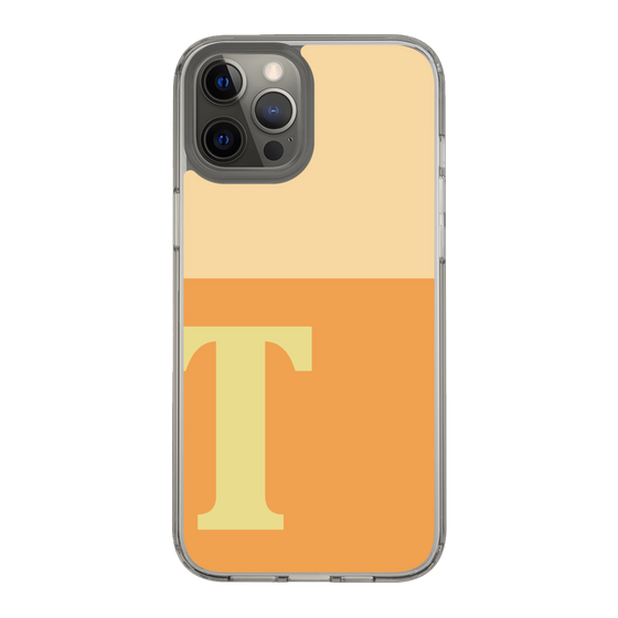 Slim Protection Case［ Original - initial two tone - T orange ］