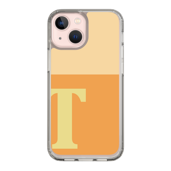 Slim Protection Case［ Original - initial two tone - T orange ］
