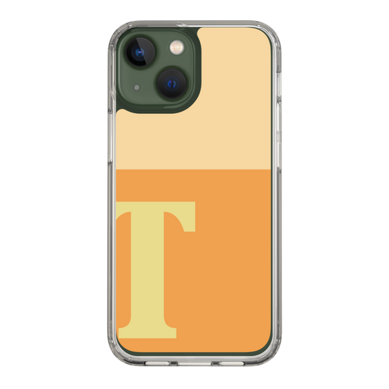 Slim Protection Case［ Original - initial two tone - T orange ］