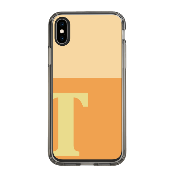 Slim Protection Case［ Original - initial two tone - T orange ］