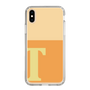 Slim Protection Case［ Original - initial two tone - T orange ］