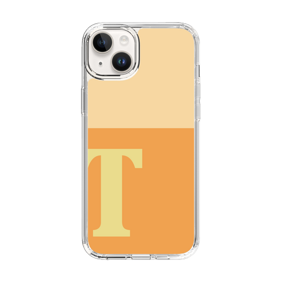 Slim Protection Case［ Original - initial two tone - T orange ］