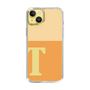 Slim Protection Case［ Original - initial two tone - T orange ］