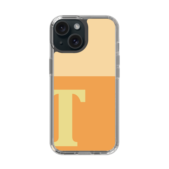 Slim Protection Case［ Original - initial two tone - T orange ］