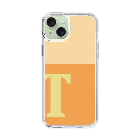 Slim Protection Case［ Original - initial two tone - T orange ］