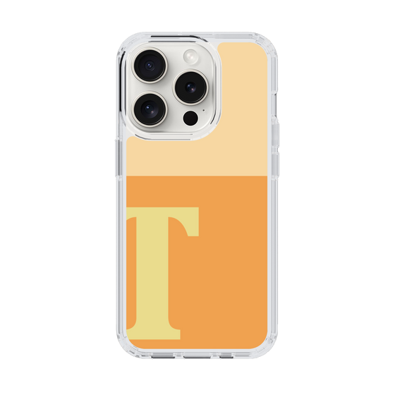 Slim Protection Case［ Original - initial two tone - T orange ］