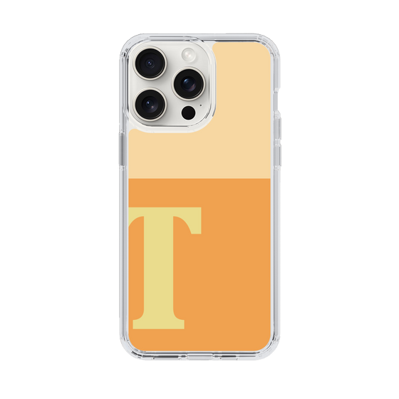 Slim Protection Case［ Original - initial two tone - T orange ］