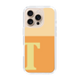 Slim Protection Case［ オリジナル - initial two tone - T orange ］