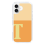 Slim Protection Case［ オリジナル - initial two tone - T orange ］