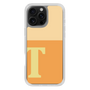Slim Protection Case［ オリジナル - initial two tone - T orange ］