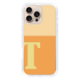 Slim Protection Case［ オリジナル - initial two tone - T orange ］