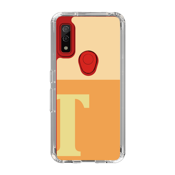 Slim Protection Case［ Original - initial two tone - T orange ］