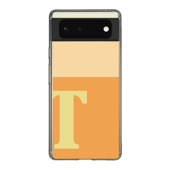 Slim Protection Case［ Original - initial two tone - T orange ］