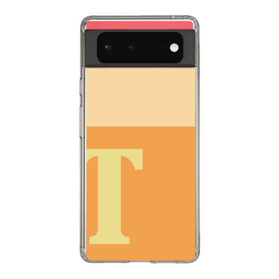 Slim Protection Case［ Original - initial two tone - T orange ］