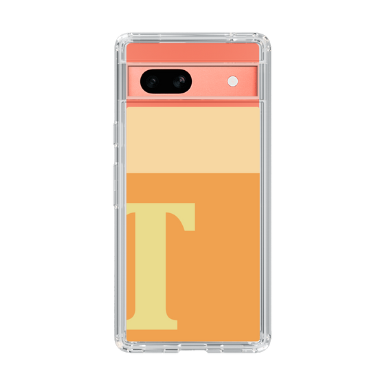 Slim Protection Case［ Original - initial two tone - T orange ］