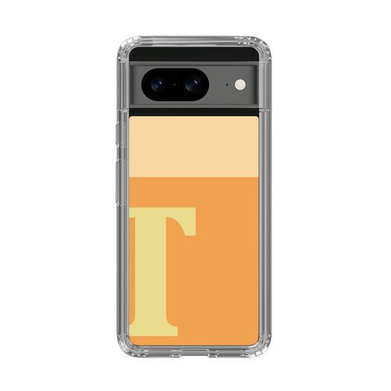 Slim Protection Case［ Original - initial two tone - T orange ］