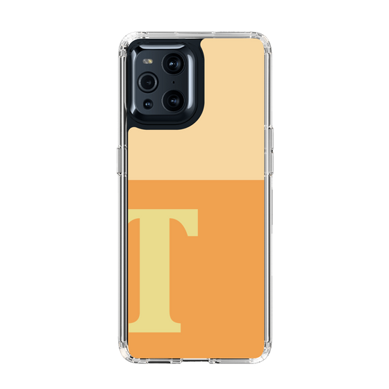 Slim Protection Case［ Original - initial two tone - T orange ］