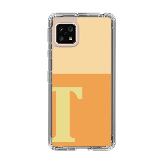 Slim Protection Case［ Original - initial two tone - T orange ］