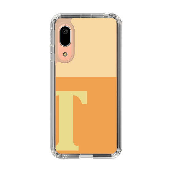 Slim Protection Case［ Original - initial two tone - T orange ］