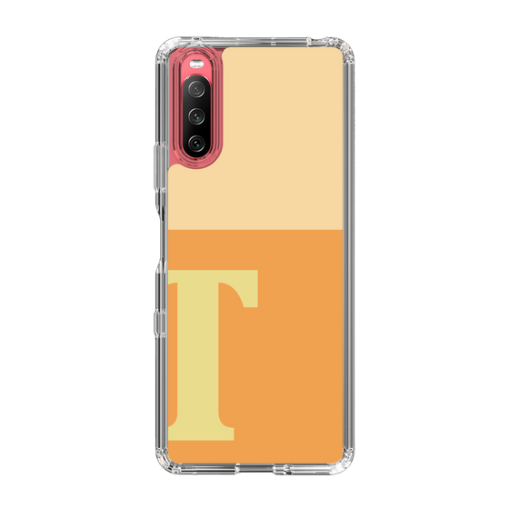 Slim Protection Case［ Original - initial two tone - T orange ］